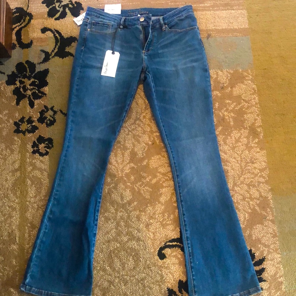 Chip and pepper blue jeans
